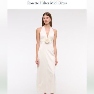 Abercrombie Rosette Halter Dress